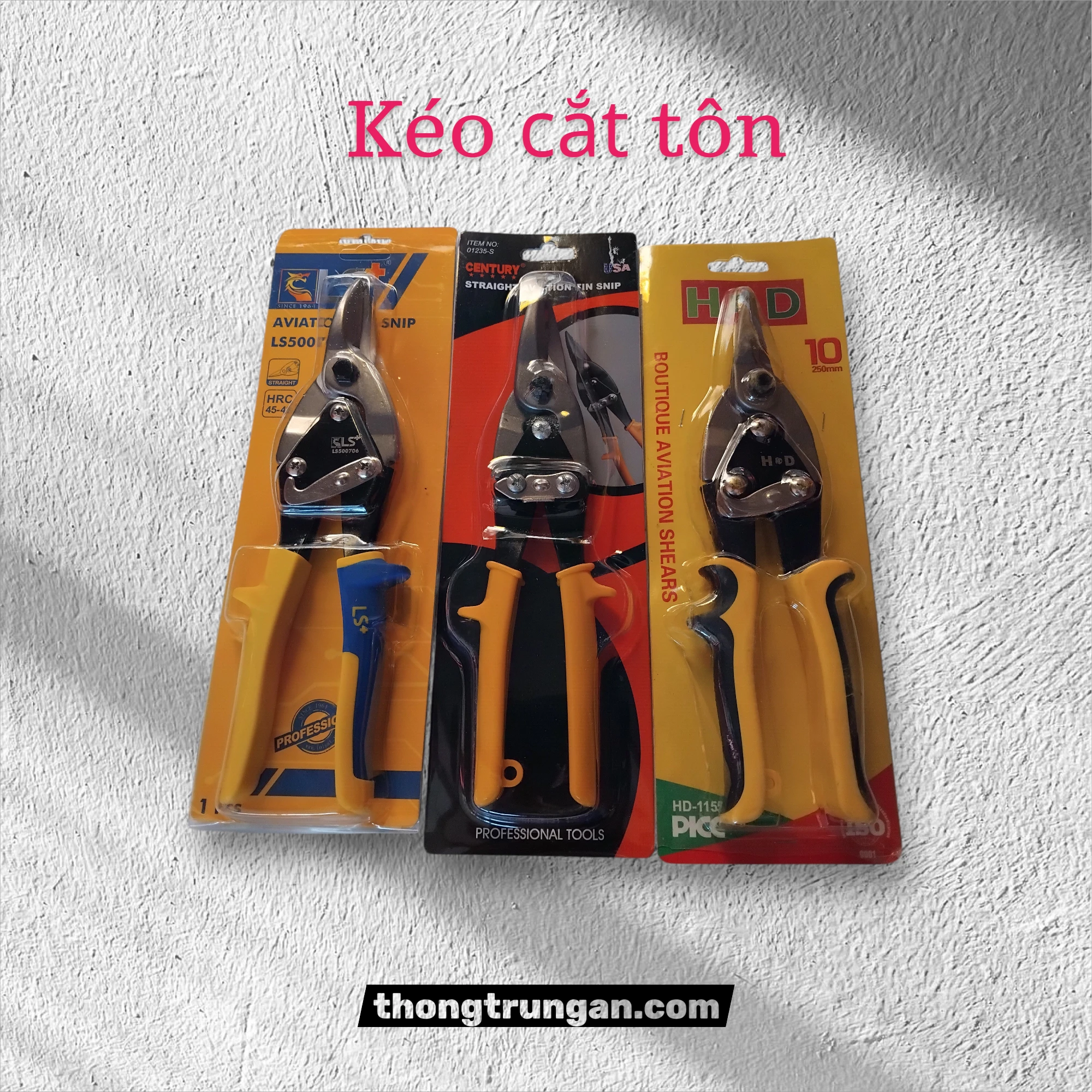 Kéo cắt tôn dụng cụ không thể thiếu của người thợ